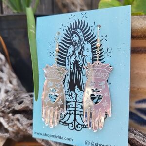 Mexican Folk Art Inspired Earrings